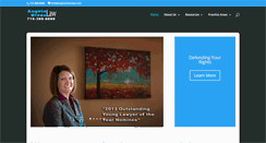 Desktop Screenshot of angelaolsonlaw.com